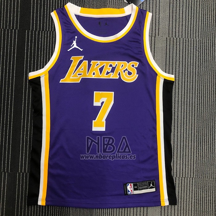 Camiseta Los Angeles Lakers Carmelo Anthony NO 7 Statement 2020-21 Violeta